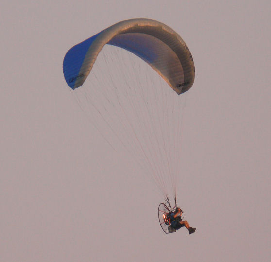 Powered paraglider